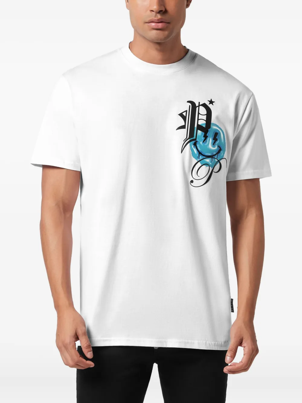 Philipp Plein Smile Balloon T-shirt Wit