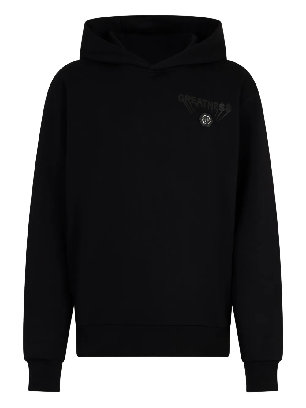 Philipp Plein long-sleeves hoodie - Black