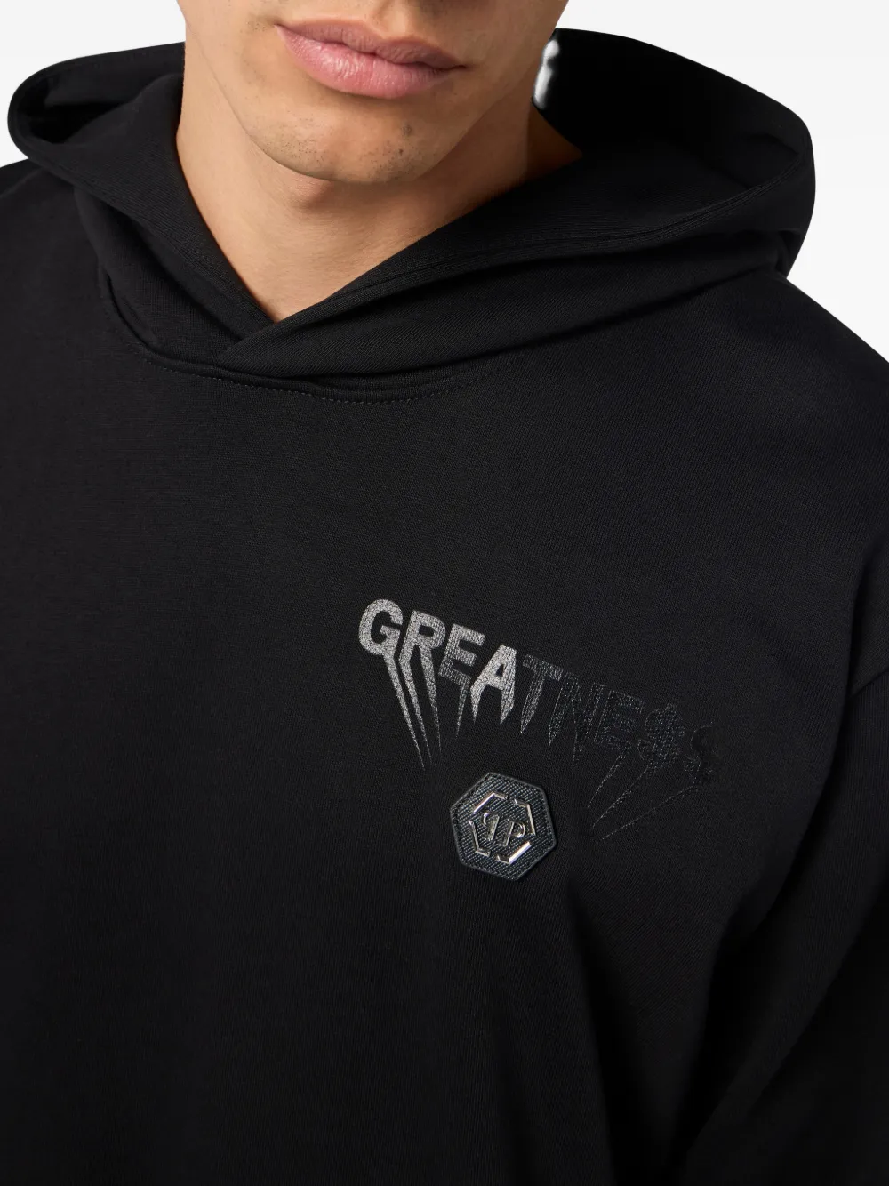 Philipp Plein Hoodie met lange mouwen Zwart