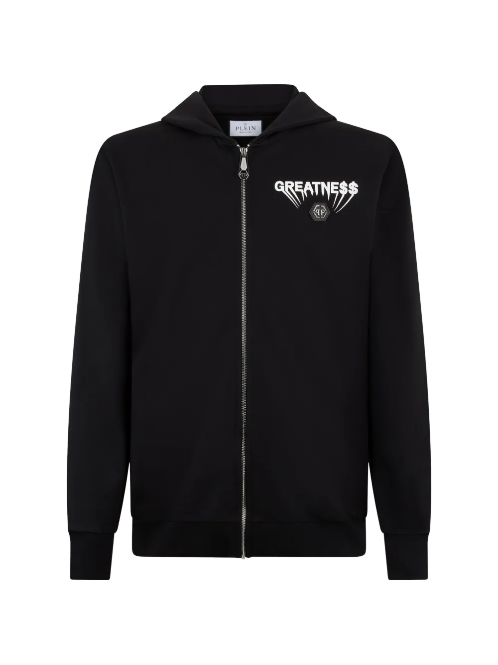 Philipp Plein zip hoodie - Nero