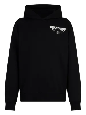 AMIRI ロゴ パーカー | ブラック | FARFETCH JP
