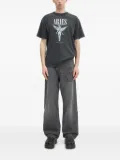 Aries distressed graphic T-shirt - Black