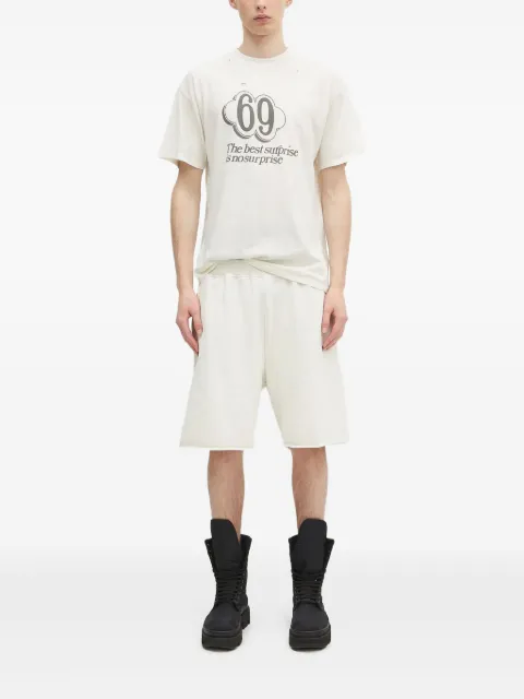 Aries distressed print T-shirt