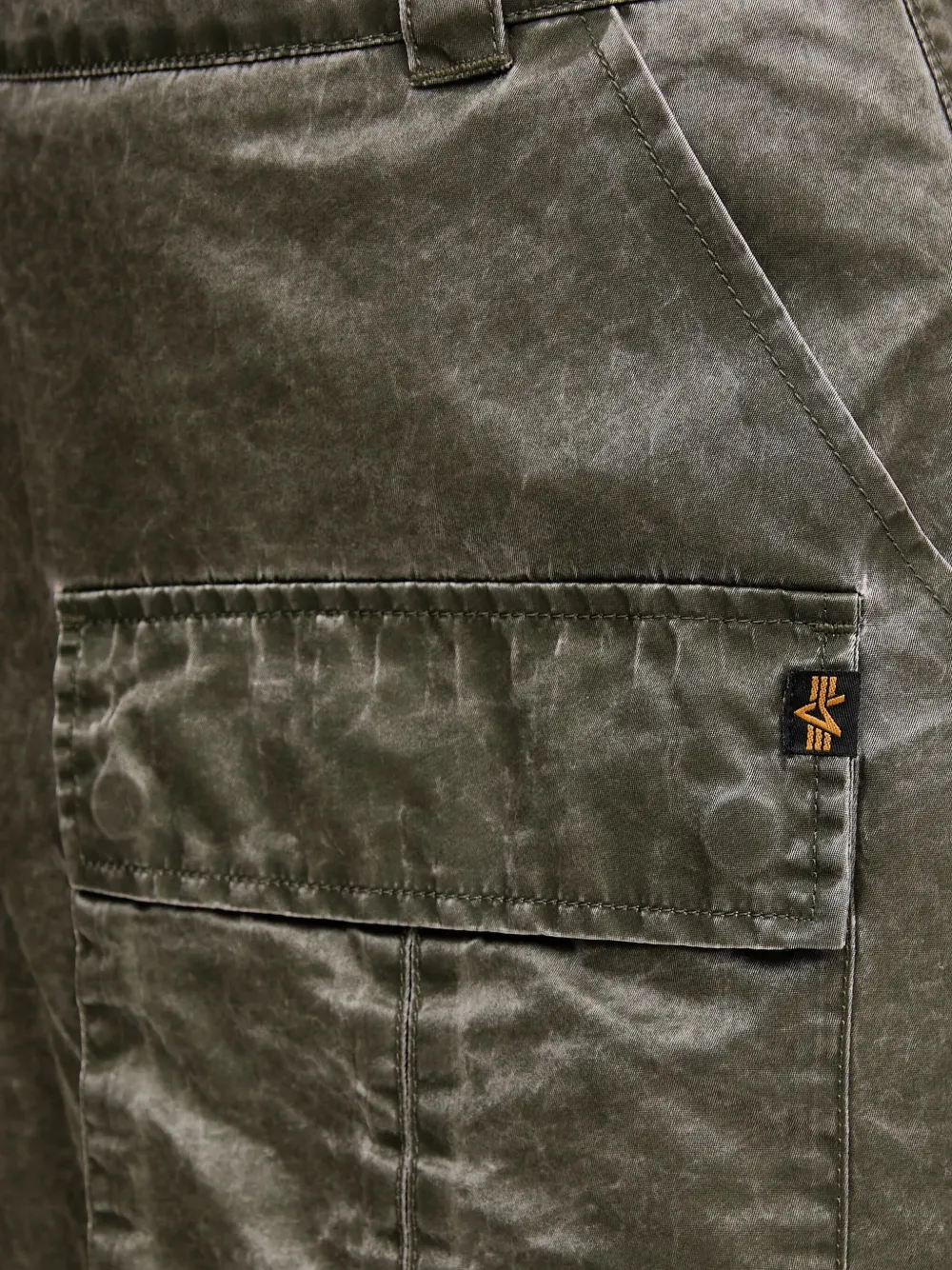 Alpha Industries Cargo rok met logodetail Groen