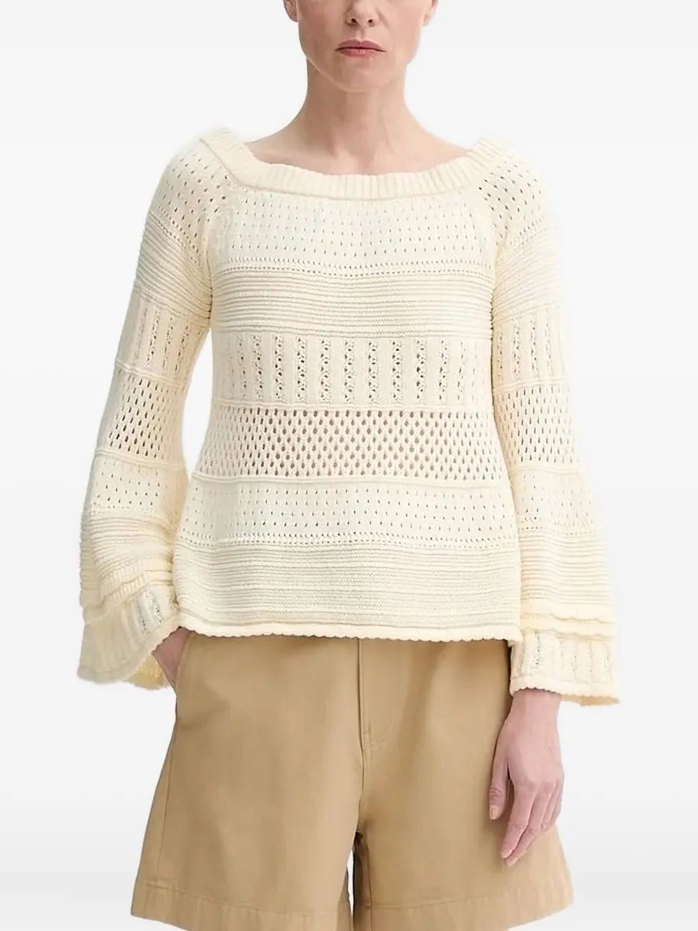 Ba&Sh Daxie sweater Wit