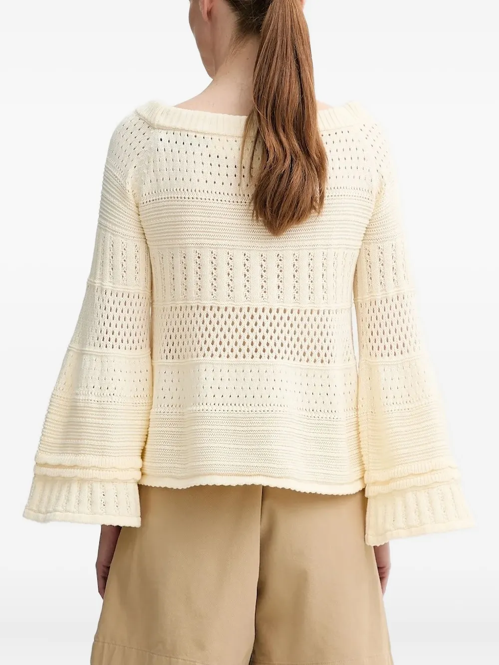 Ba&Sh Daxie sweater Wit