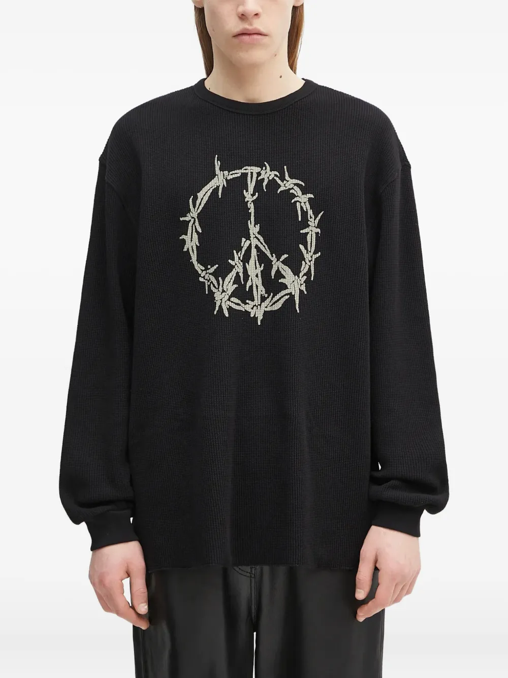 Aries  waffle-knit long-sleeve t-shirt | T-Shirts | Image 2
