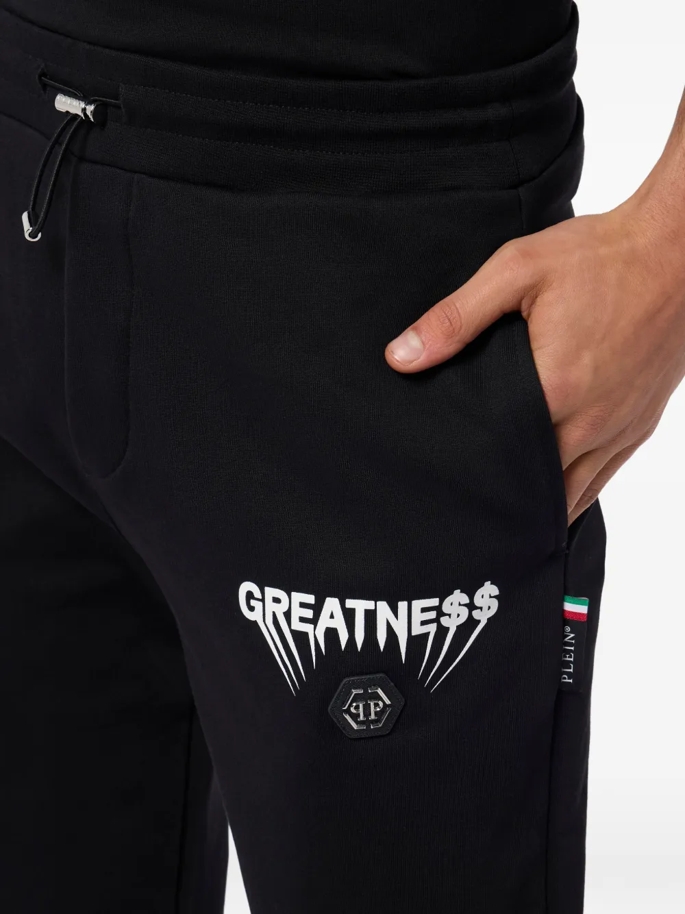 Philipp Plein Trainingsbroek met logo Zwart
