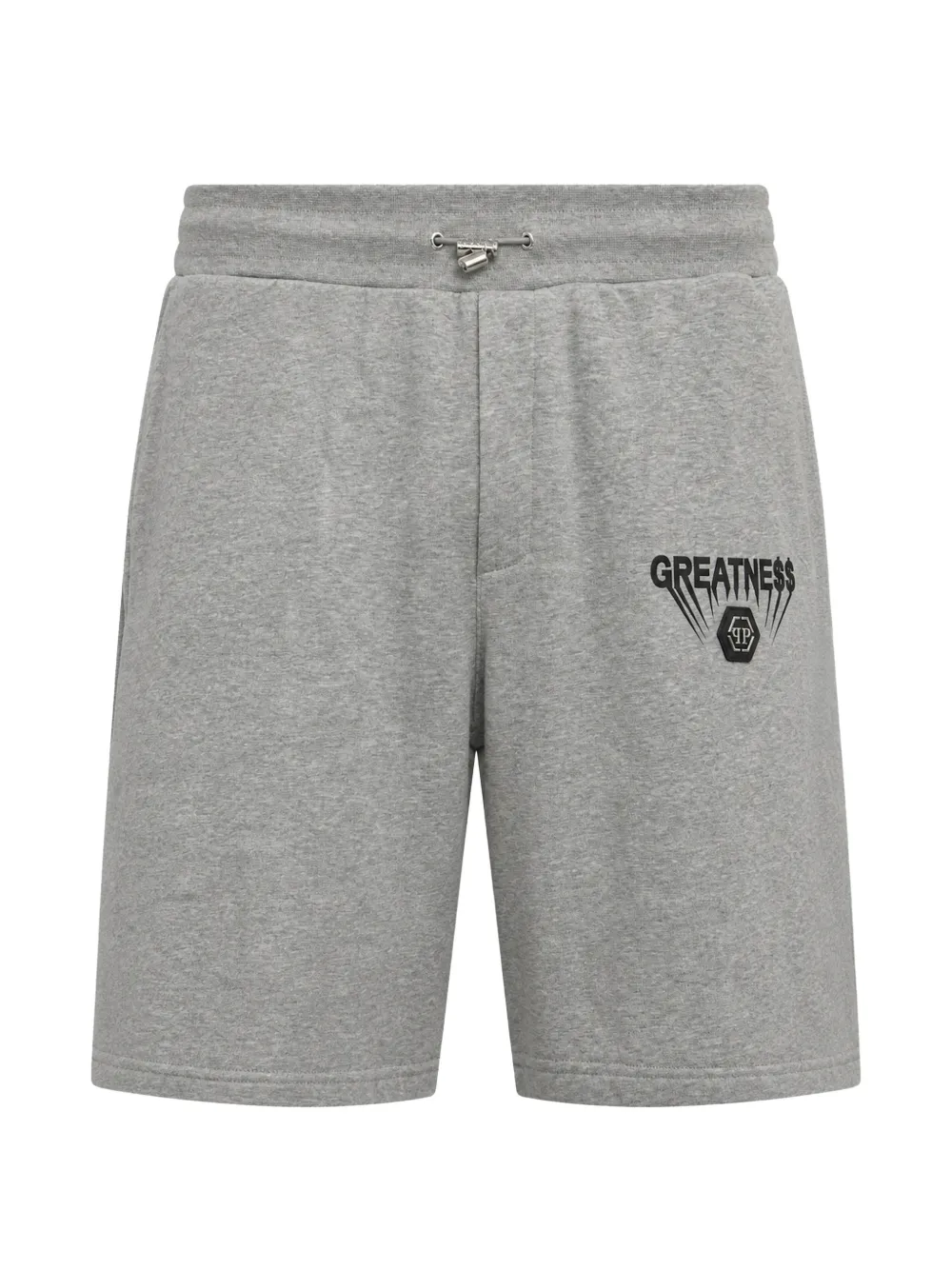 Philipp Plein fleece shorts Greatness - Grigio