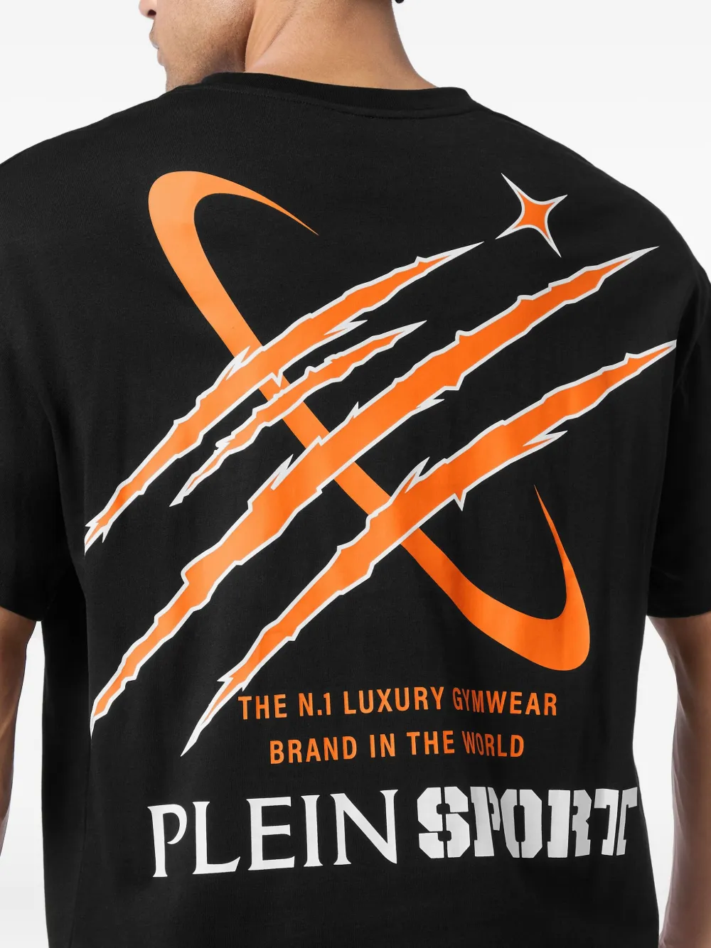 Plein Sport Mercury T-shirt met print Zwart