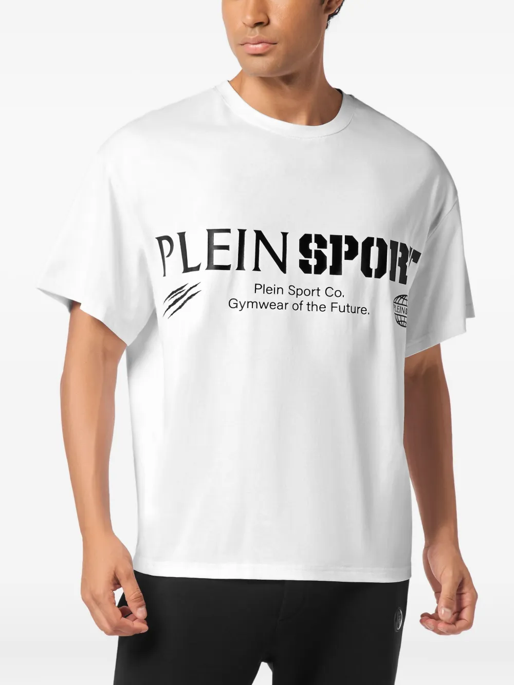Plein Sport playera con logo estampado y cuello redondo | Playeras | Image 2