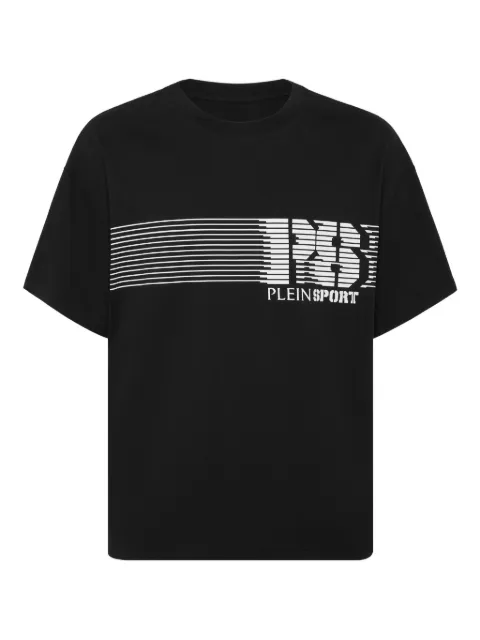 Plein Sport logo-stripe T-shirt