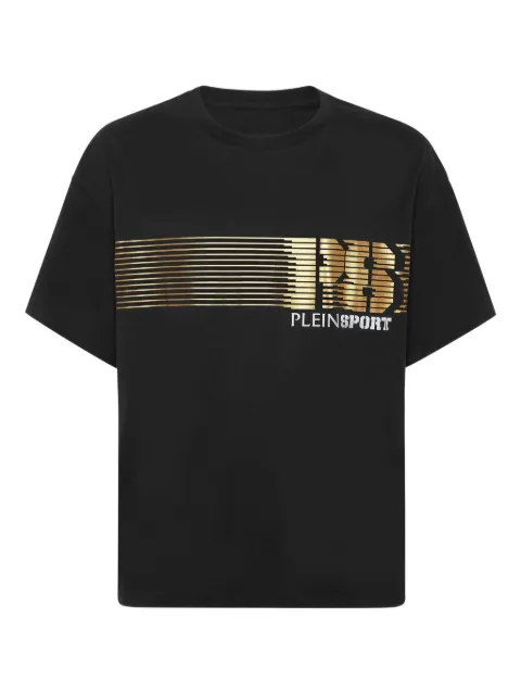 Plein Sport playera con rayas del logo