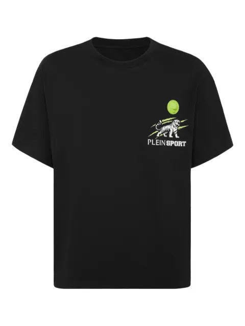 Plein Sport playera con estampado de tigre