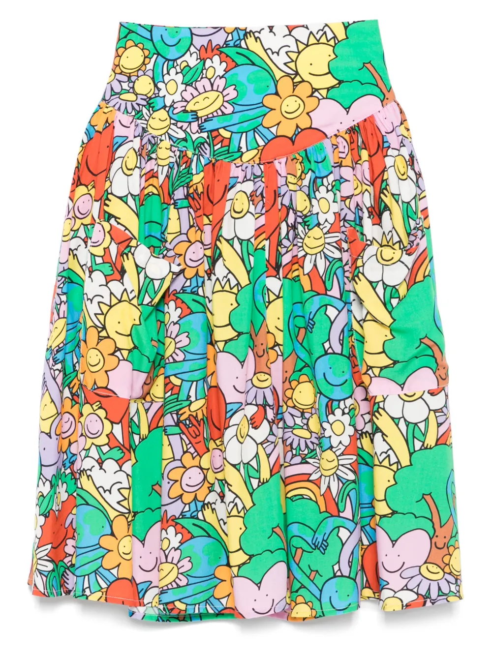 Stella McCartney Kids all-over-print skirt | blanco | Image 1