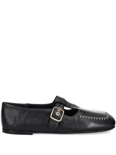 AGL Cercamic buckle-detail stitched shoes