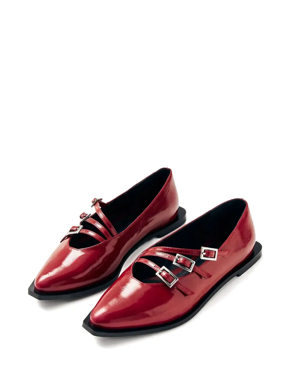 ALOHAS Jive buckle-strap pointed flats | Image 2