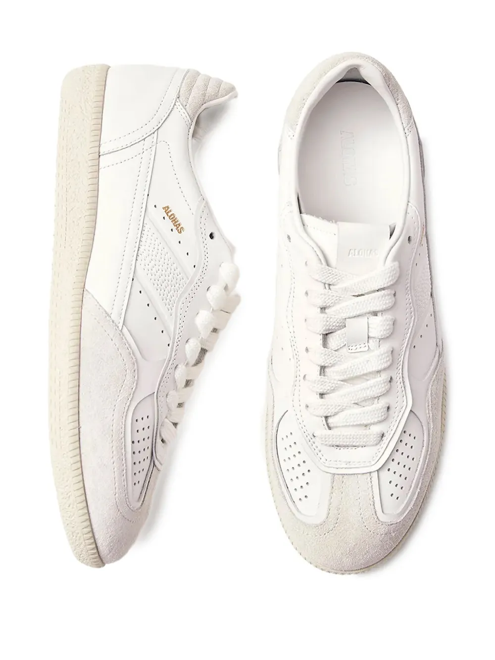 ALOHAS leather sneakers White