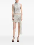 ALOHAS sequin high-neck blouse - Gold