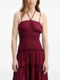 ALOHAS smocked tiered dress
