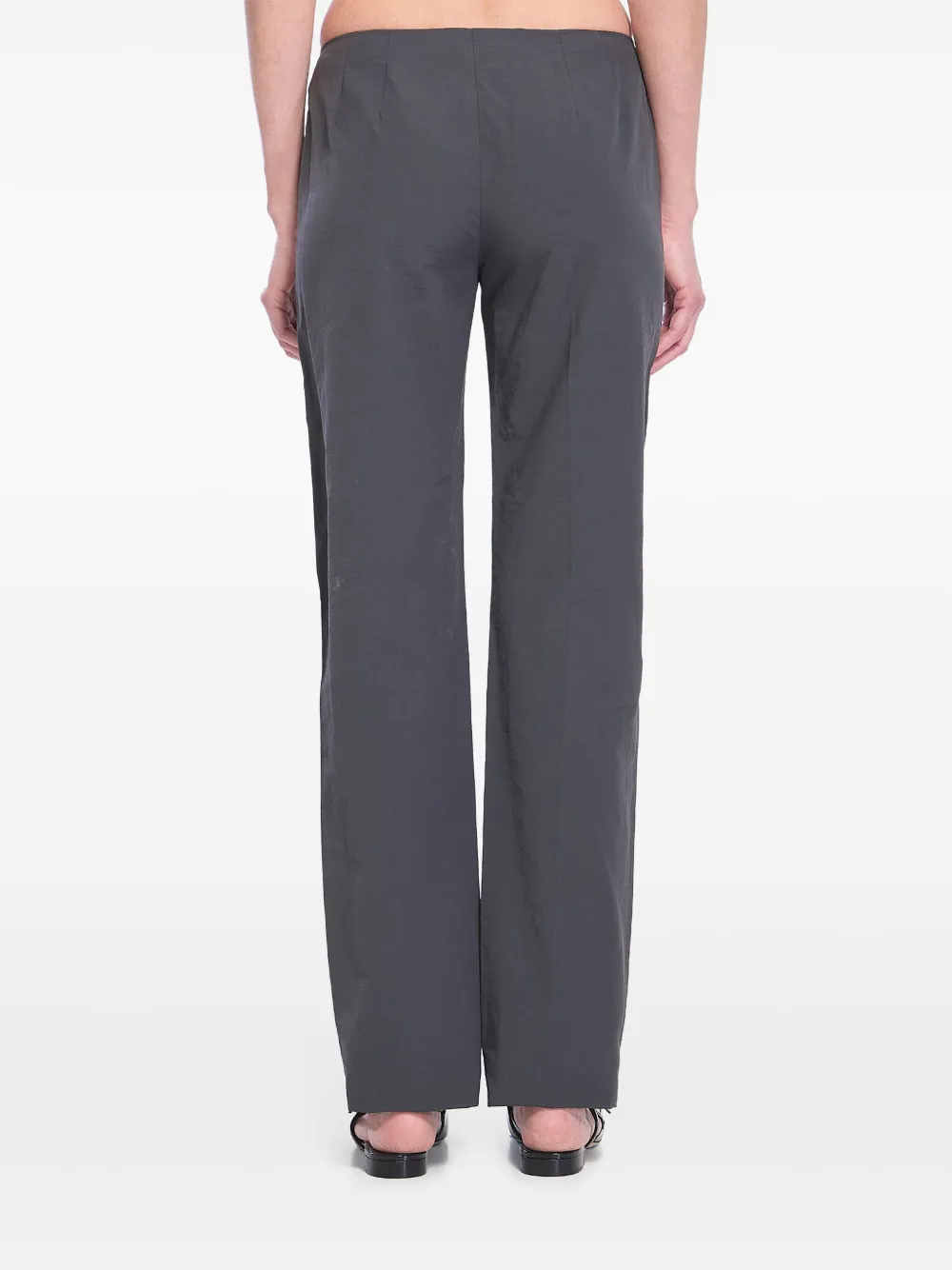 Marni pintuck-detail trousers Grijs