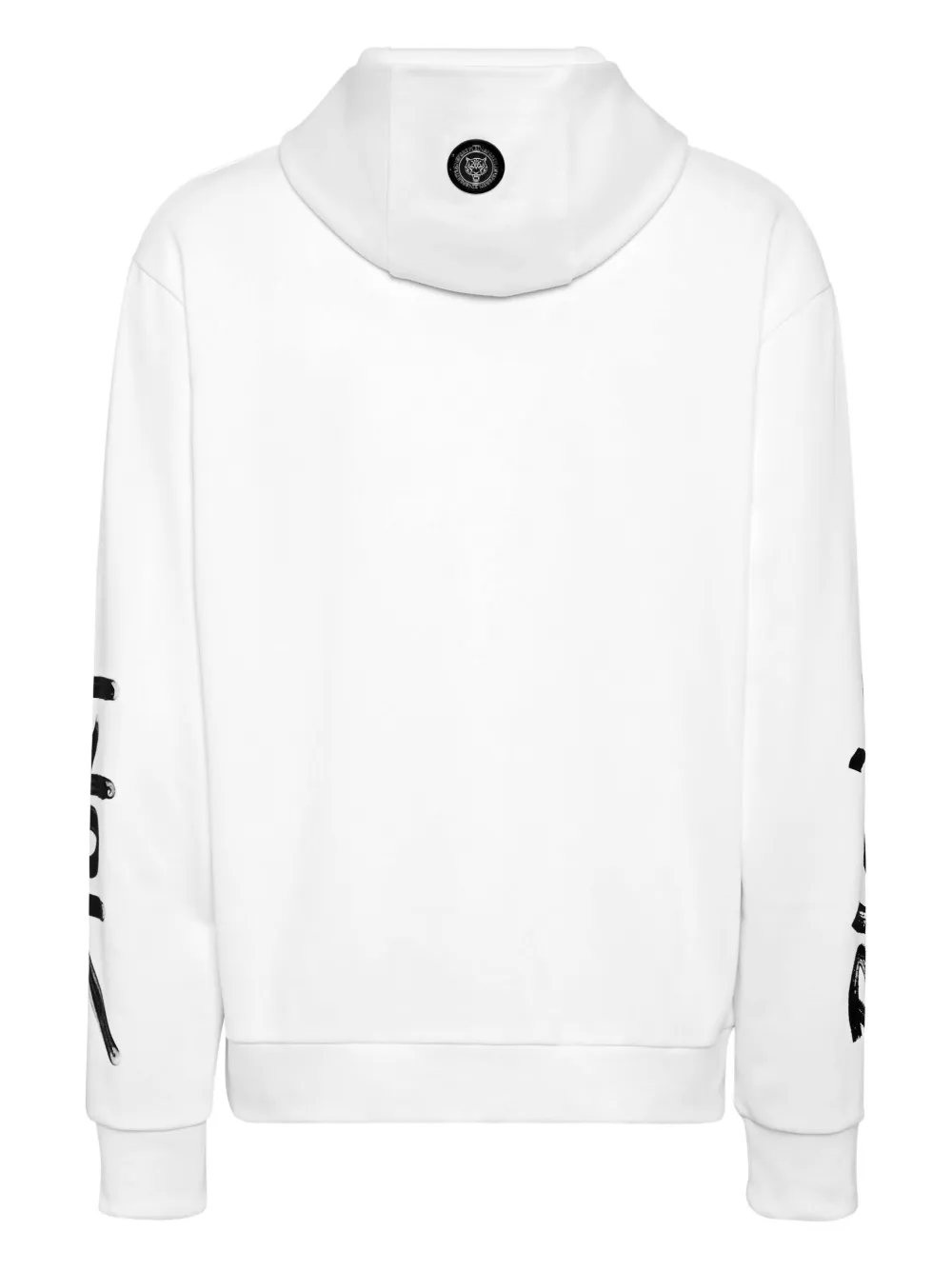 Plein Sport Hoodie met grafische print Wit