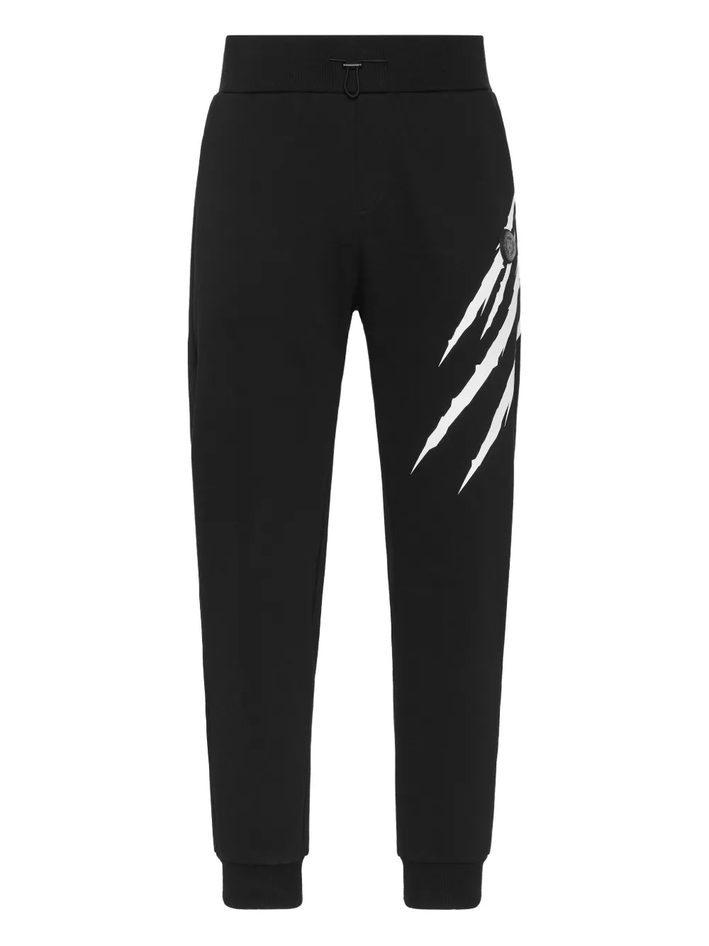 Plein Sport Pantaloni sportivi con stampa - Nero