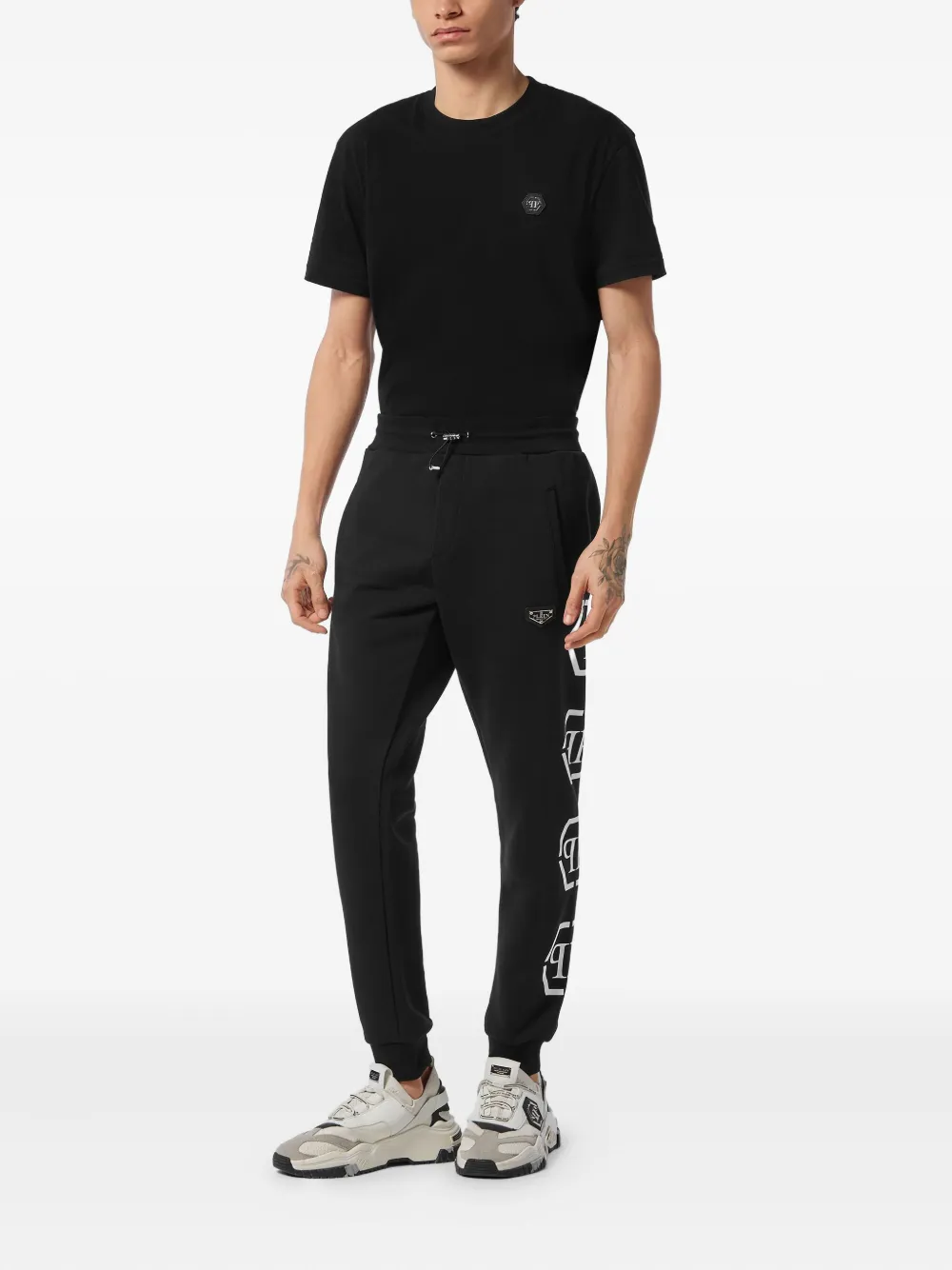 Philipp Plein Hexagon trainingsbroek - Zwart