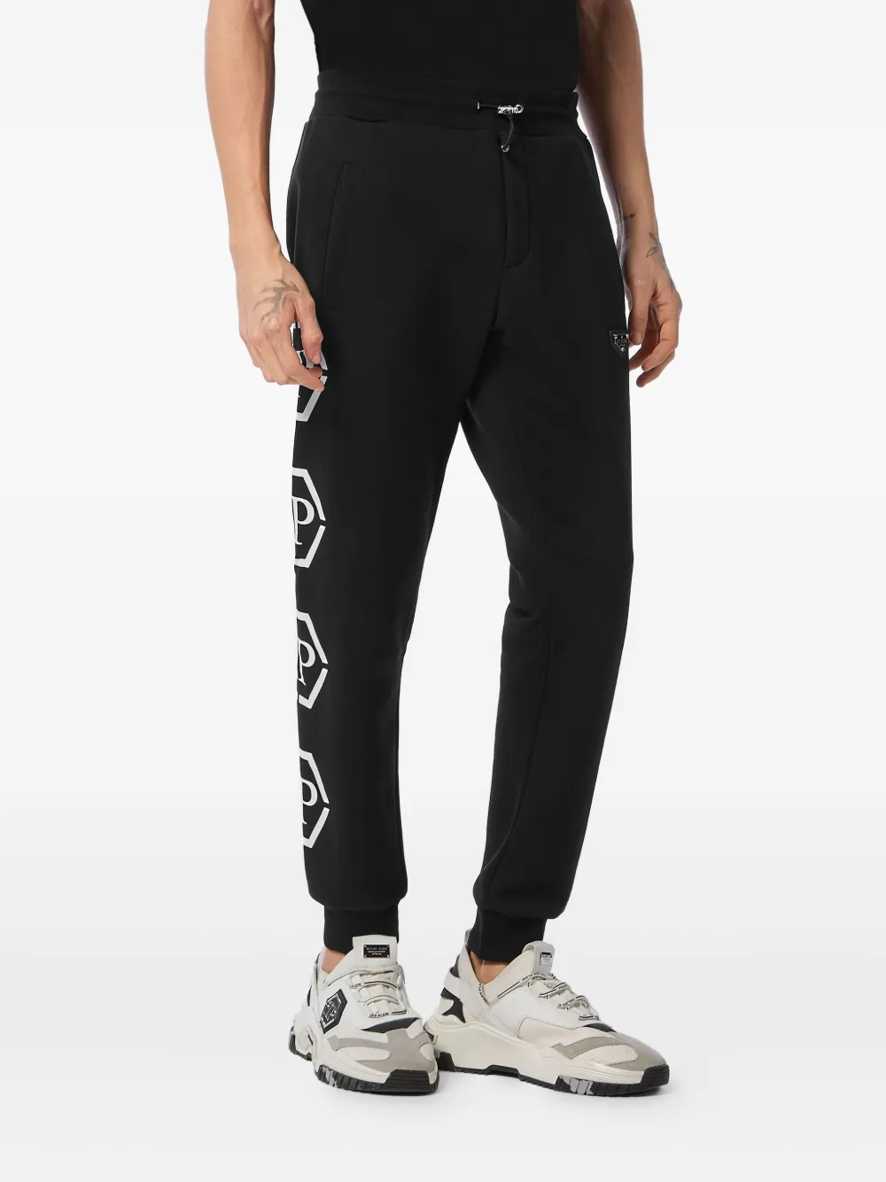 Philipp Plein Hexagon trainingsbroek Zwart