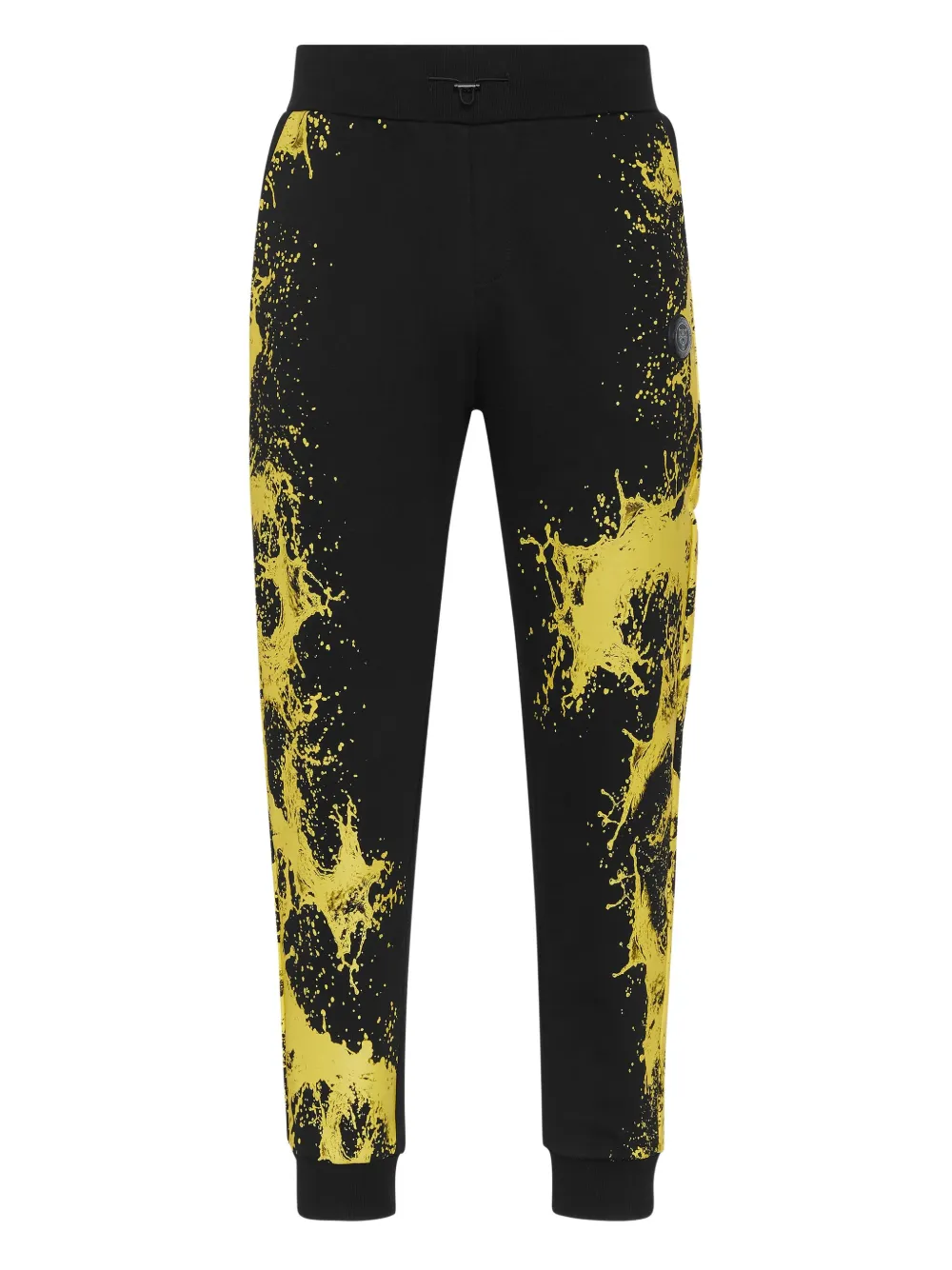 Plein Sport splash-print joggers | Black | Image 1