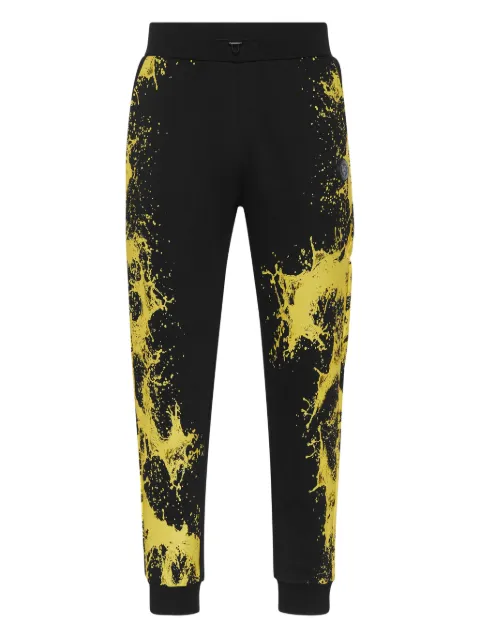 Plein Sport splash-print joggers
