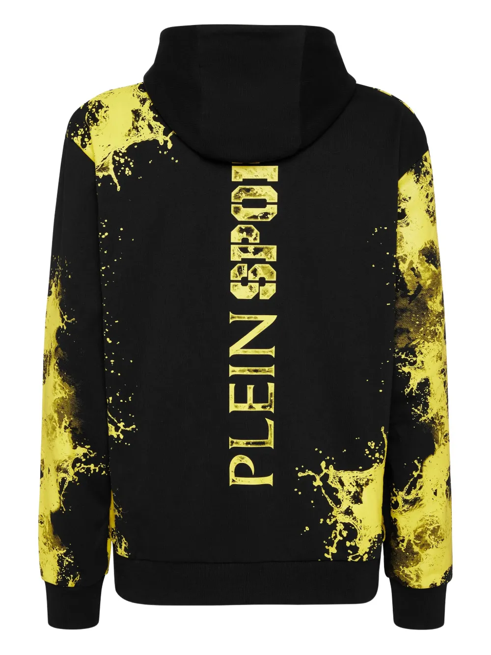 Plein Sport Splash sweater met capuchon Zwart