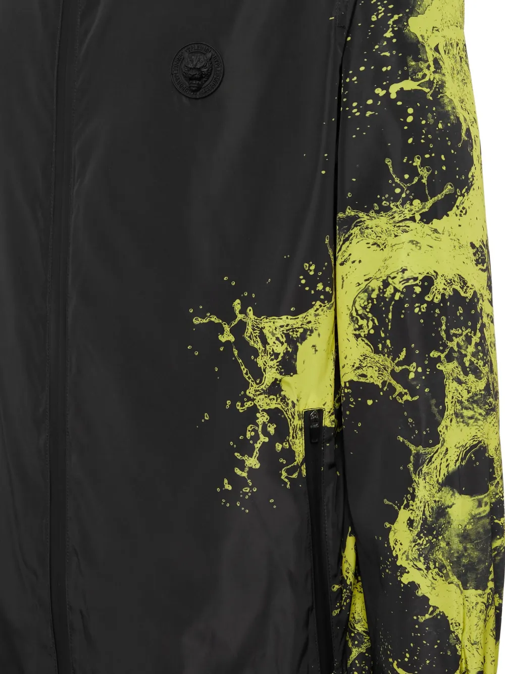 Plein Sport Splash windjack Zwart