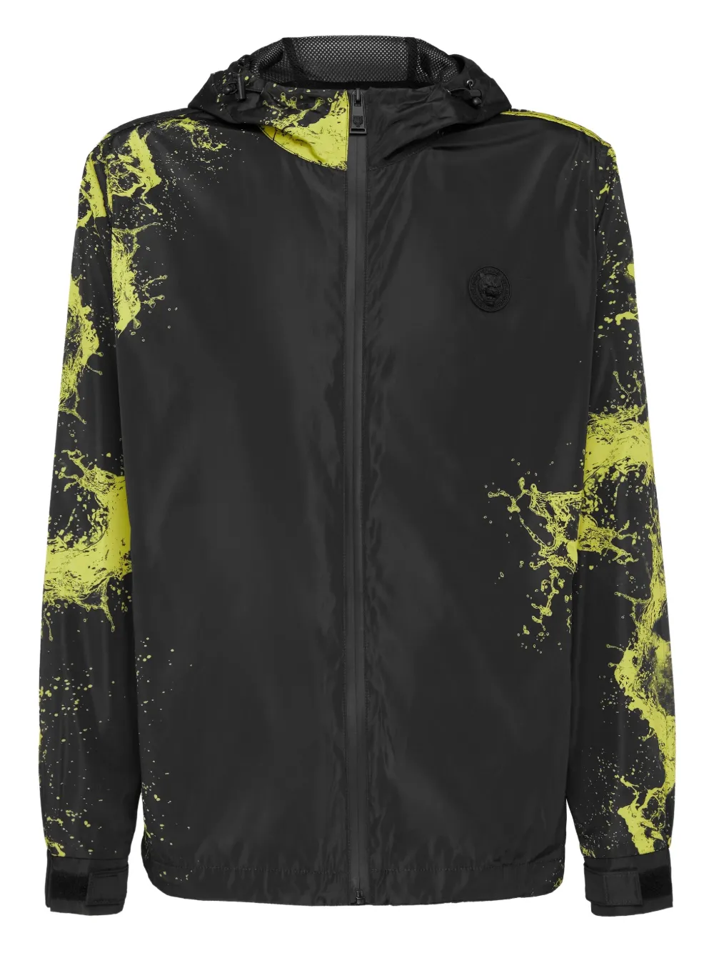 Plein Sport Splash Windbreaker - Schwarz