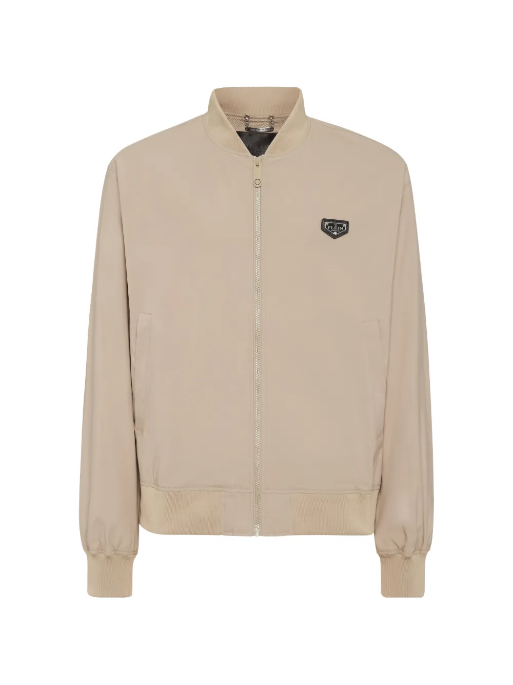 Philipp Plein Bomber con applicazione logo - Toni neutri
