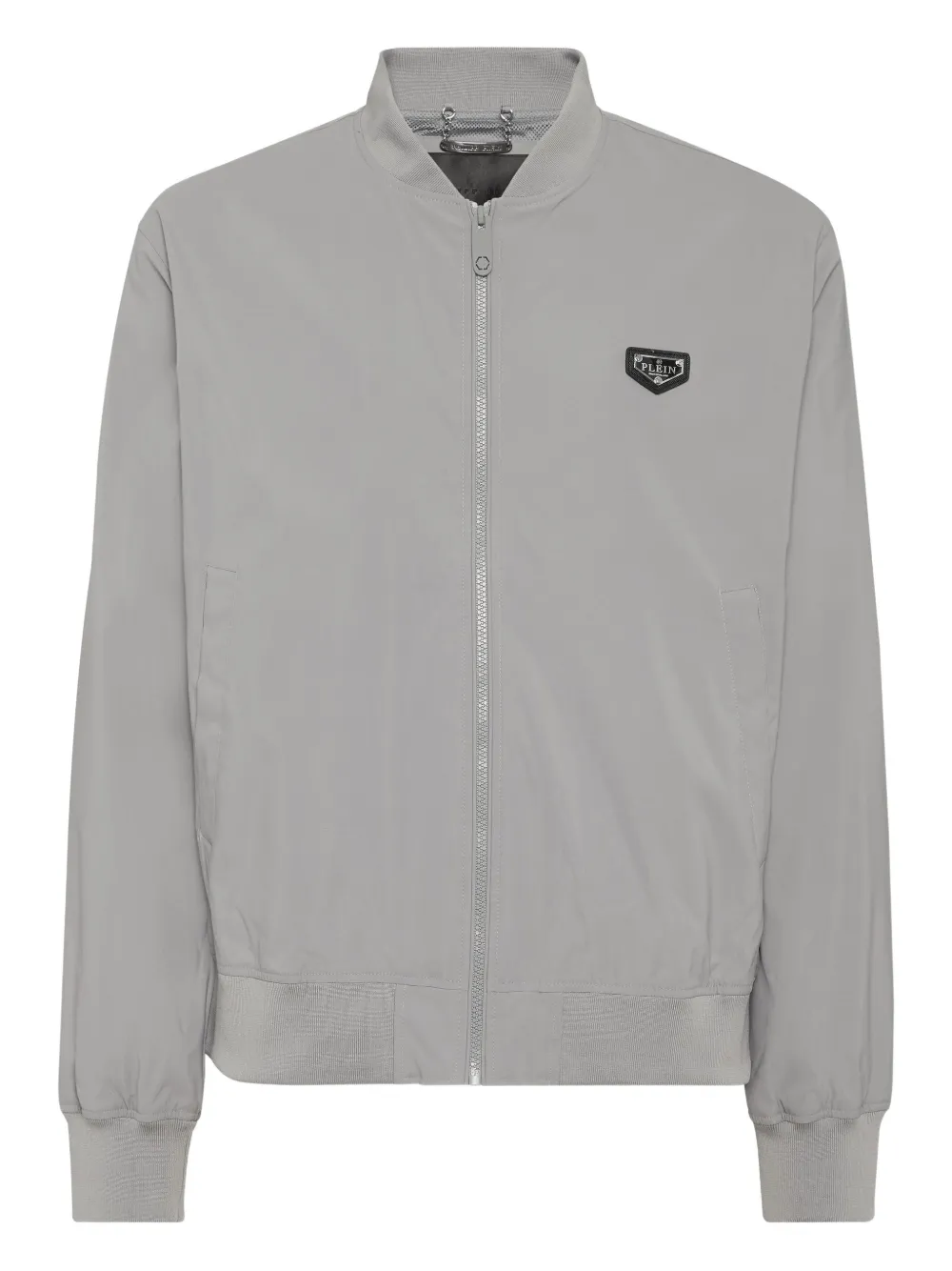 Philipp Plein nylon bomber jacket | Grey | Image 1