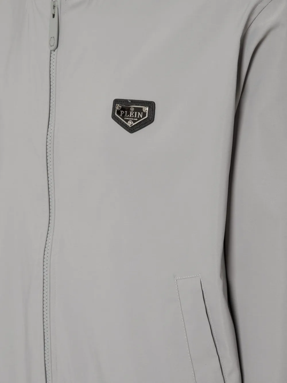 Philipp Plein Nylon bomberjack Grijs