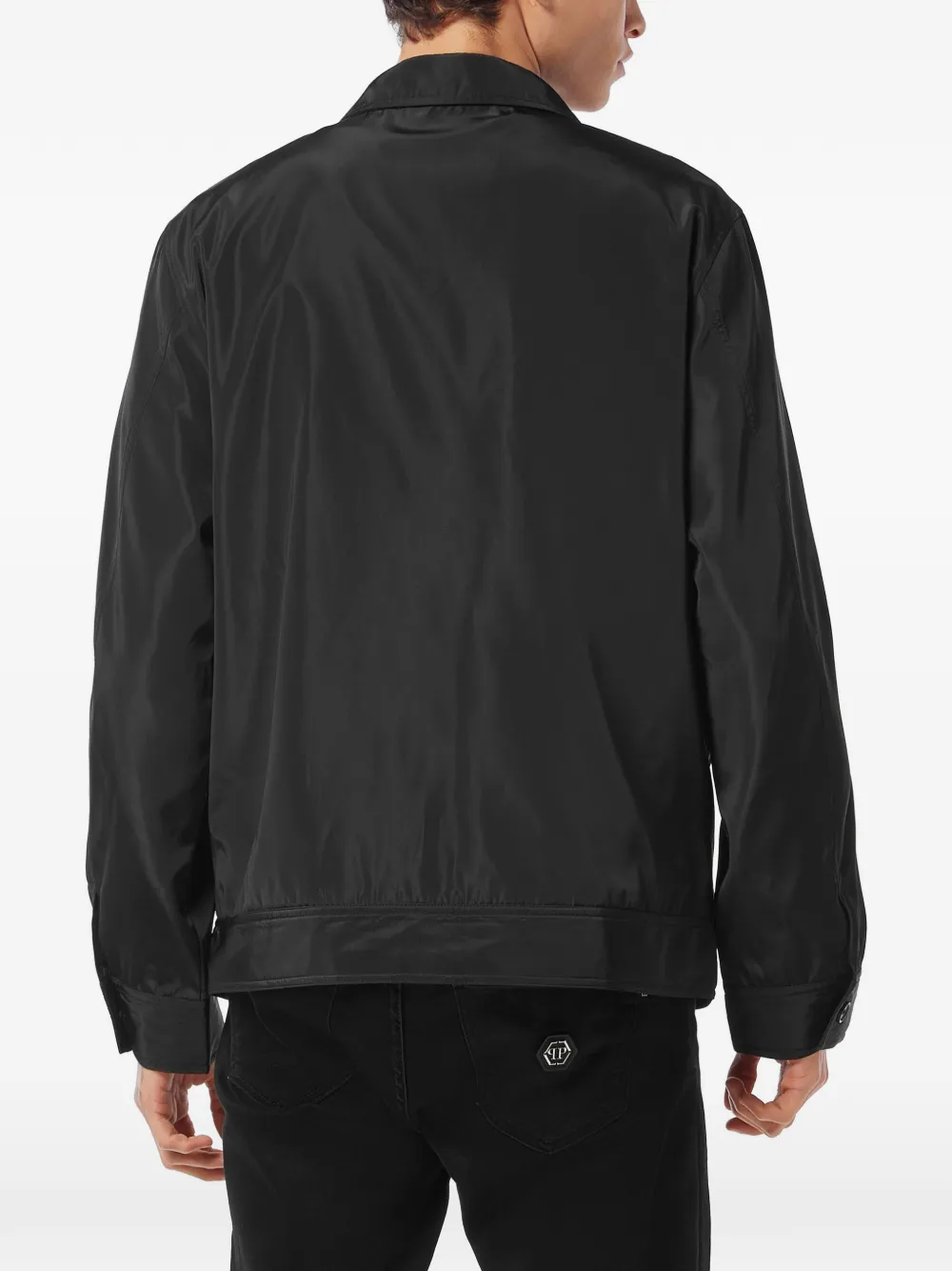 Philipp Plein Jack met rits Zwart
