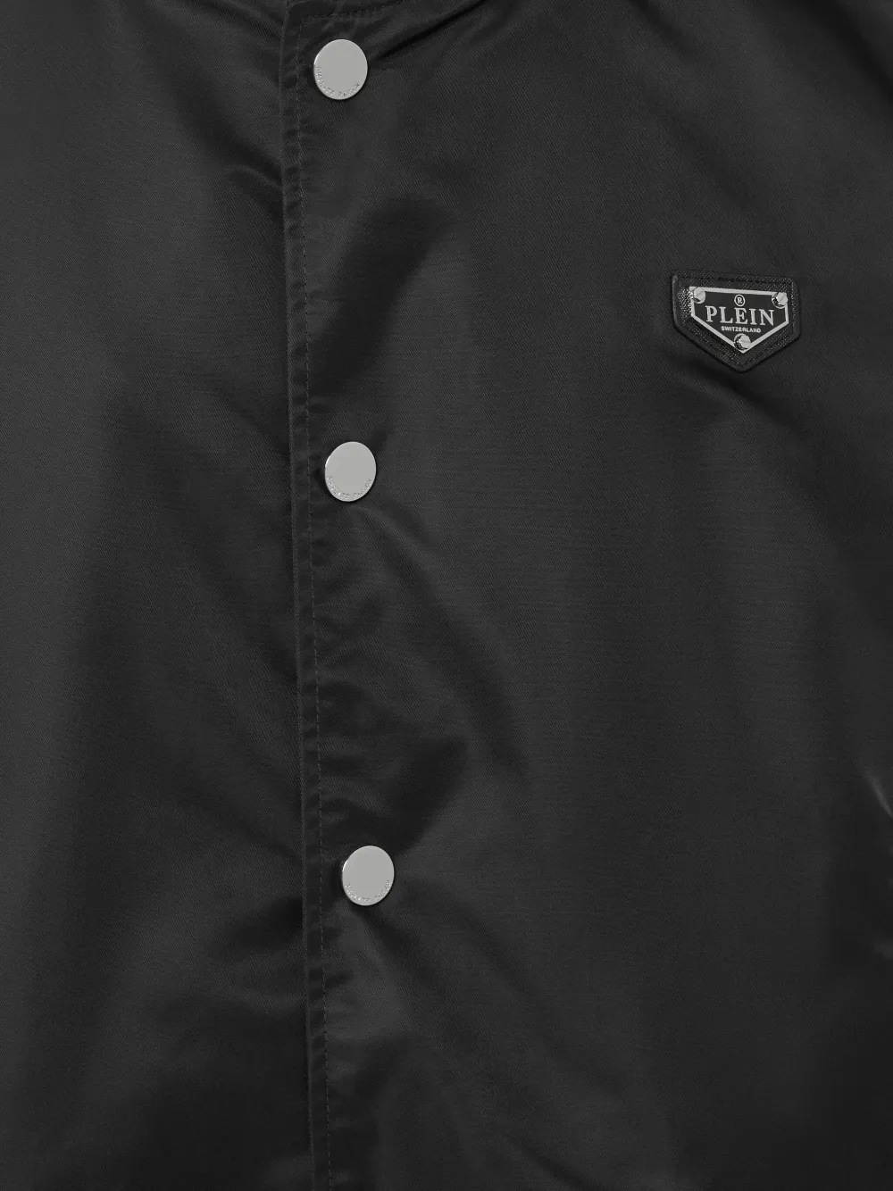 Philipp Plein Nylon honkbaljack Zwart