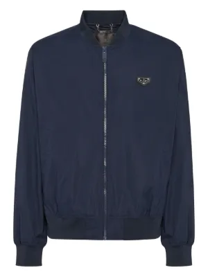 Valentino Garavani ボンバージャケット | ブルー | FARFETCH JP