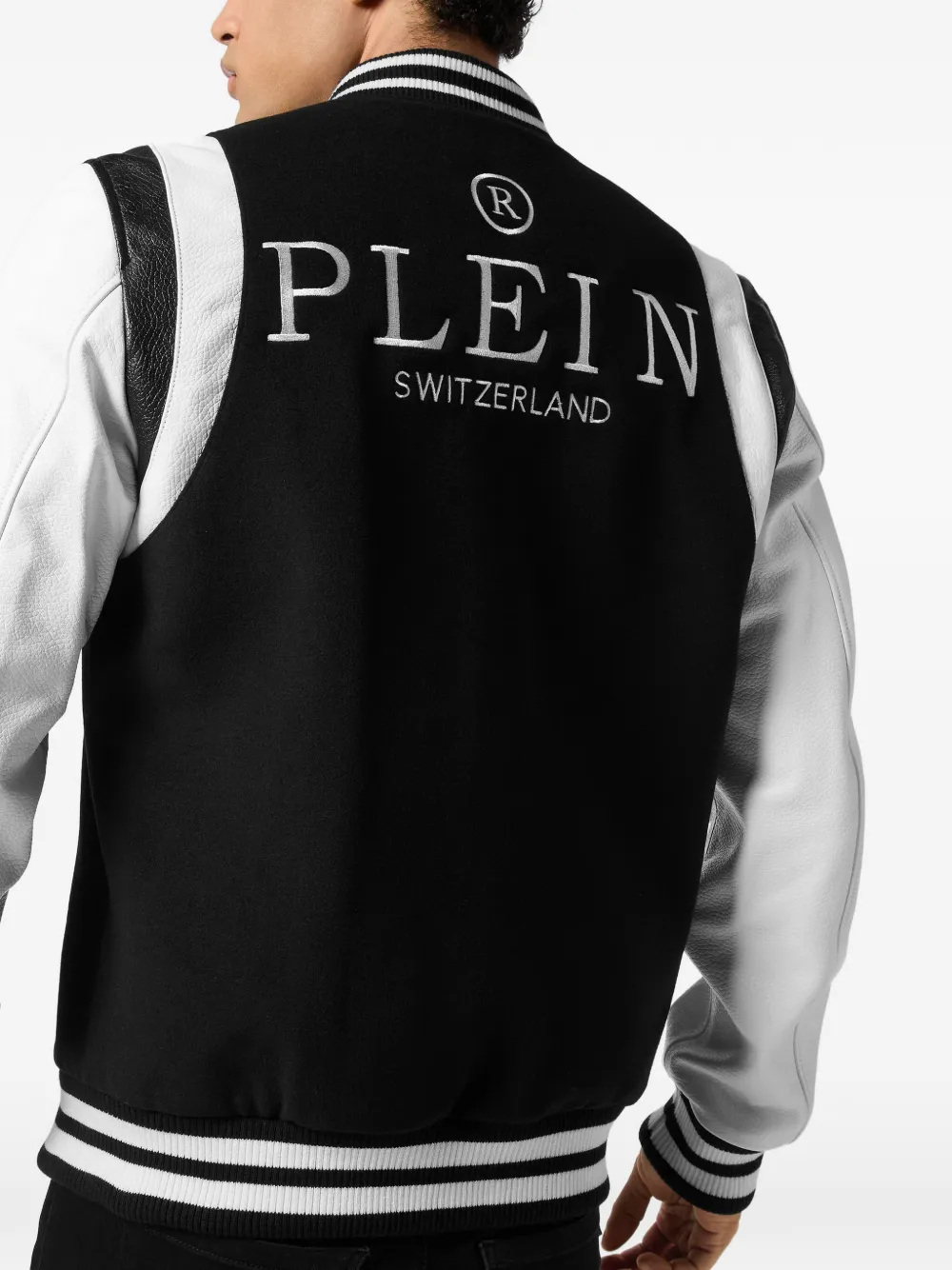 Philipp Plein Tweekleurig bomberjack Zwart