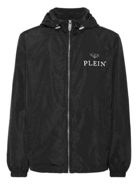 Philipp Plein zip-up hooded jacket