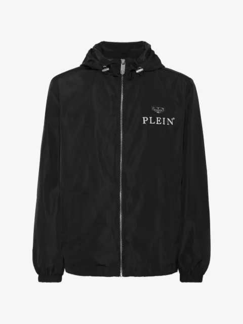Philipp Plein zip-up hooded jacket