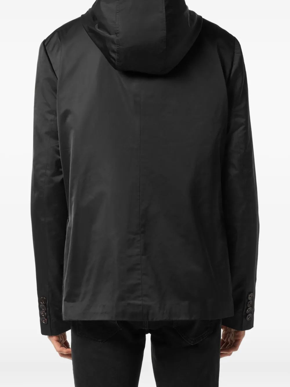 Philipp Plein Blazer met capuchon Zwart