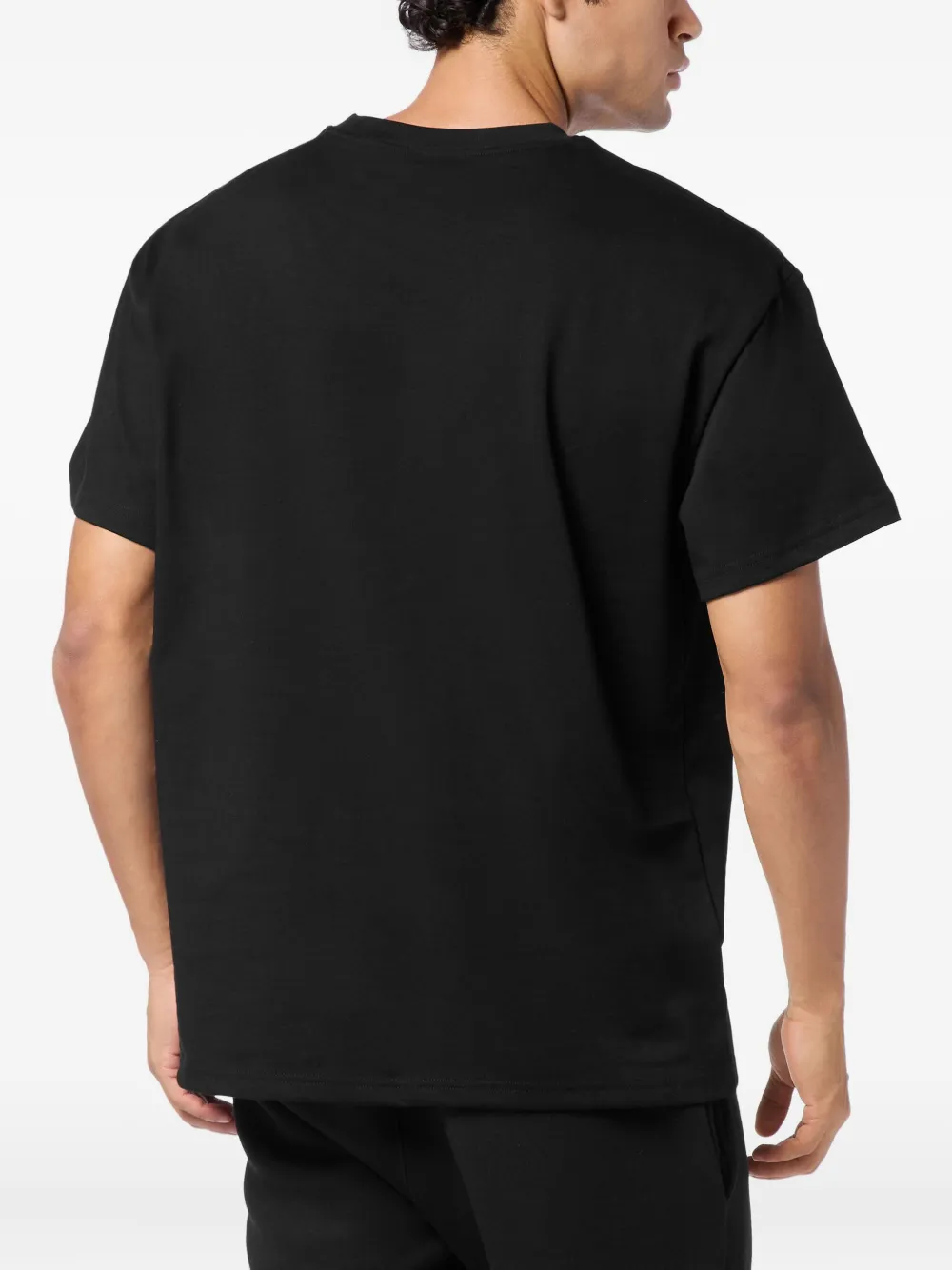 Plein Sport T-shirt met logoprint Zwart