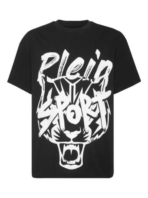 Plein Sport playera con estampado gráfico