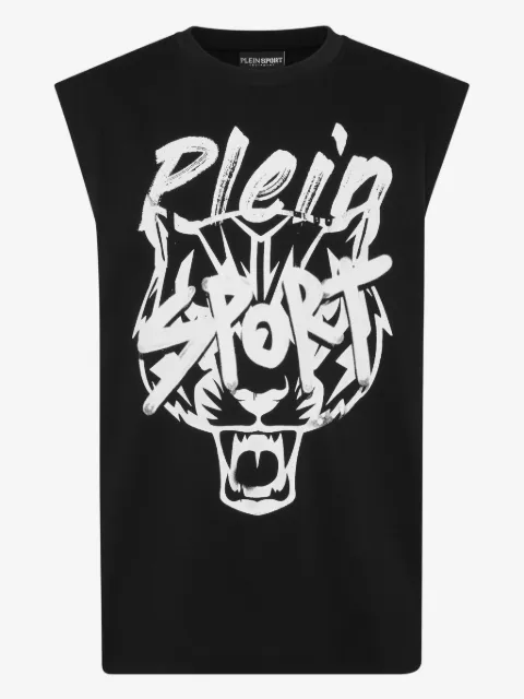 Plein Sport camiseta con estampado gráfico