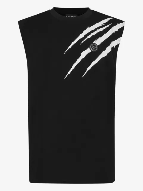 Plein Sport logo-print tank top 