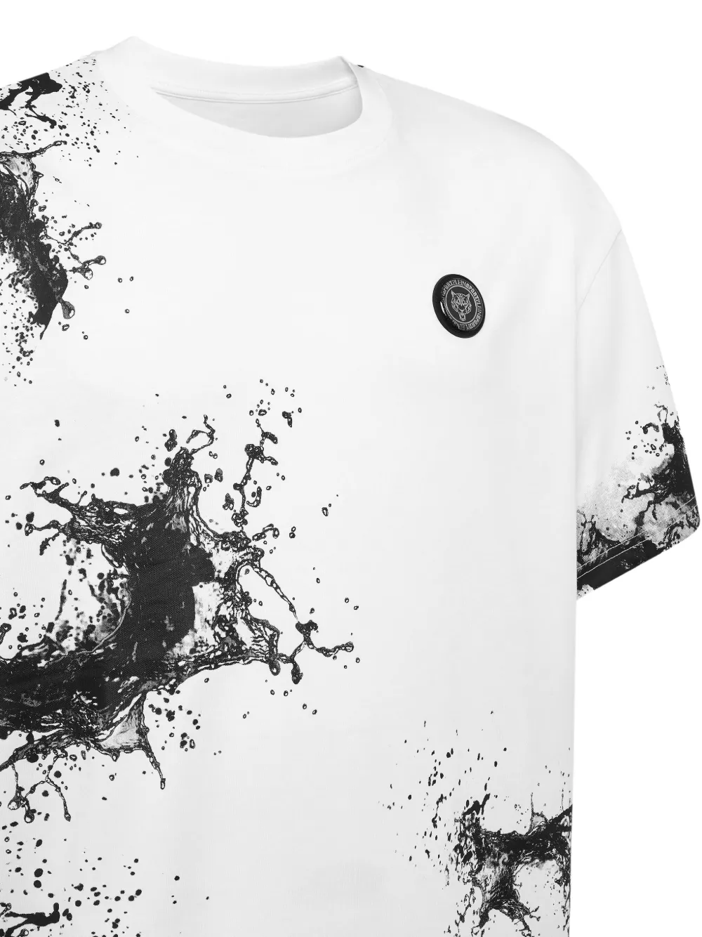 Plein Sport Splash T-shirt Wit