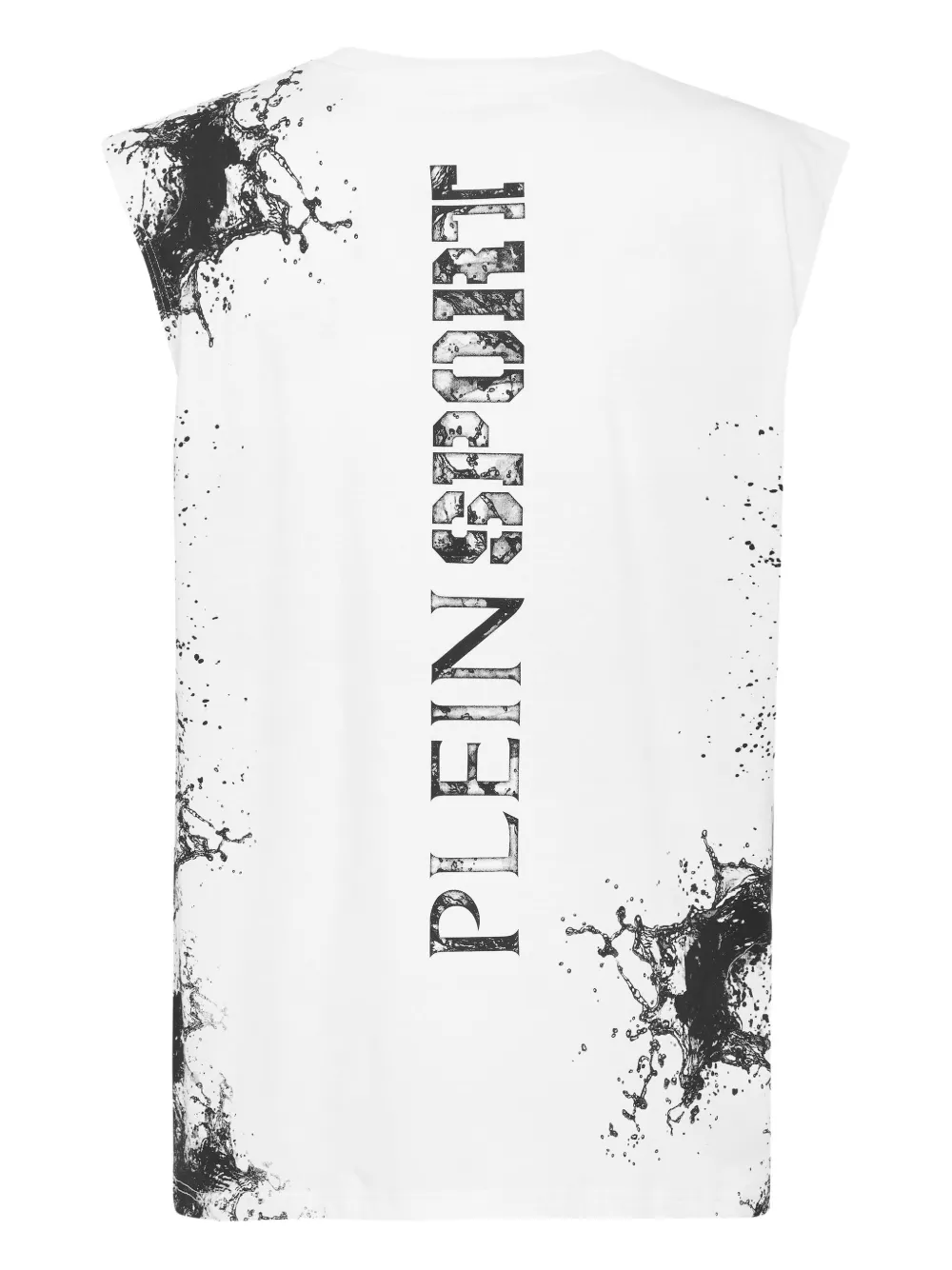 Plein Sport Splash tanktop - Wit